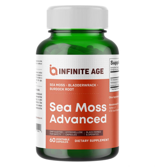 INFINITE AGE: 1250mg Sea Moss Advanced Superfood